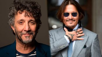 La foto del encuentro histórico de Fito Páez y Johnny Depp en los estudios de Los Beatles en Londres