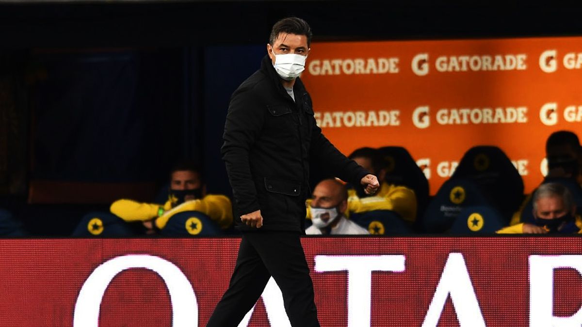 Gallardo se fue conforme con su equipo.