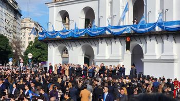 Tras participar del Tedeum, Milei encabeza una reunión de Gabinete en la Casa Rosada Tras participar del Tedeum, Milei encabeza una reunión de Gabinete en la Casa Rosada