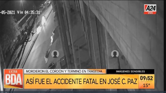 José C. Paz: así fue el choque múltiple que dejó 3 muertos