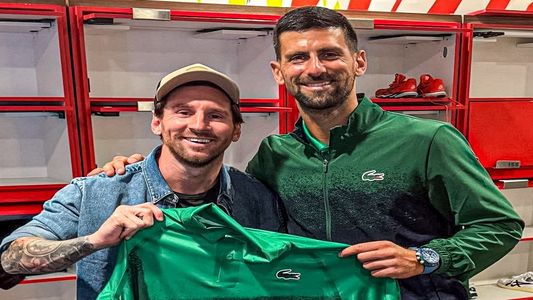 Messi apoyó a Djokovic en la semifinal del Miami Open: qué dijo el serbio y con qué otro argentino se cruzó