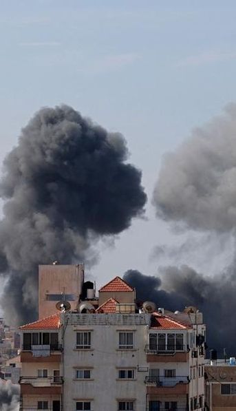 Israel volvió a atacar Gaza y apuntó a túneles, centro de mandos y otras bases de Hamas