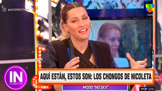 La cara de Mica Viciconte cuando le preguntaron por el celibato de Nicole