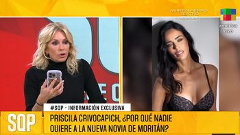 El lado oscuro de Priscila Crivocapich, la nueva novia de Roberto García Moritán