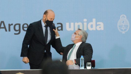 Insfrán en la Rosada: saludo con Alberto pero sin reunión, silencio en el Gabinete y el faltazo de Larreta para evitar la foto