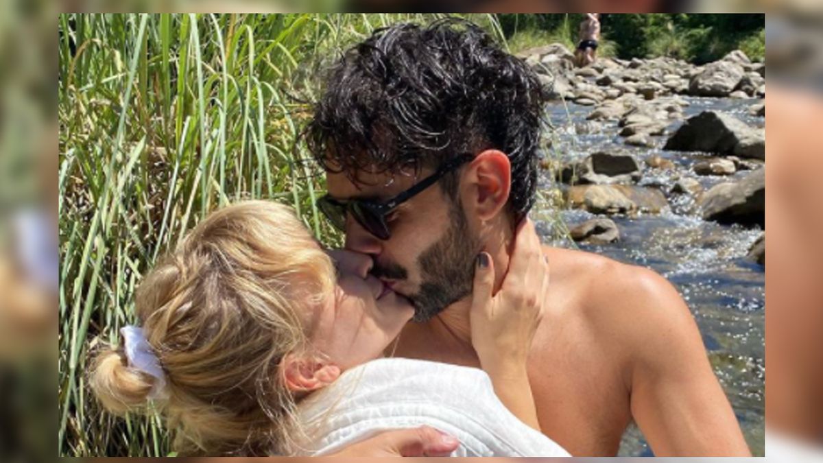 Amor y relax: Gonzalo Heredia y Brenda Gandini, de vacaciones en Córdoba.