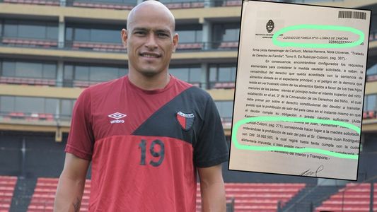 La Justicia le prohibió salir del país a Clemente Rodríguez, el jugador de Colón de Santa Fe