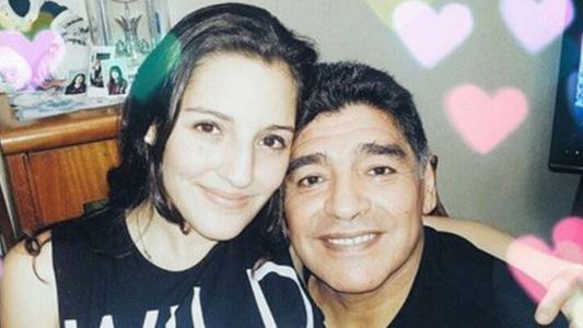 Jana Maradona pasará las Pascuas con su padre