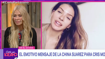 Cris Morena deschavó a la China Suárez con un recuerdo sobre su noviazgo con Nico Riera