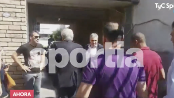 Así llegó De La Cruz a declarar a la Fiscalía