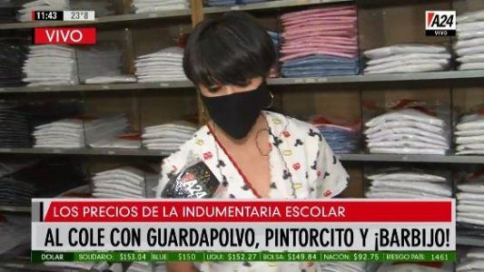 Vuelta al cole: A24 a la caza de los precios de uniformes y guardapolvos