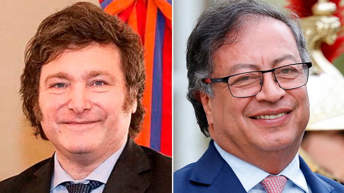 Javier Milei tildó de comunista asesino a Gustavo Petro y el gobierno de Colombia le respondió. (Captura)