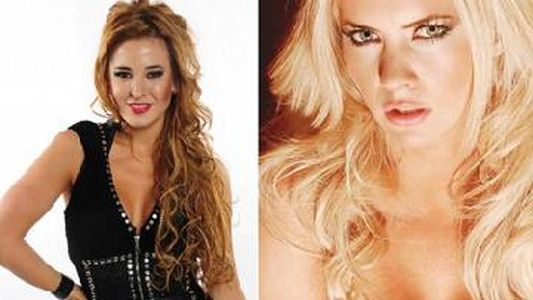 Jésica Cirio y Alejandra Maglietti, en la escola do samba de Río de Janeiro