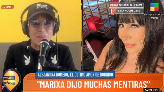 Alejandra Romero, la ex del Rodrigo, fue lapidaria con Marixa Balli: Cuando él murió ella...
