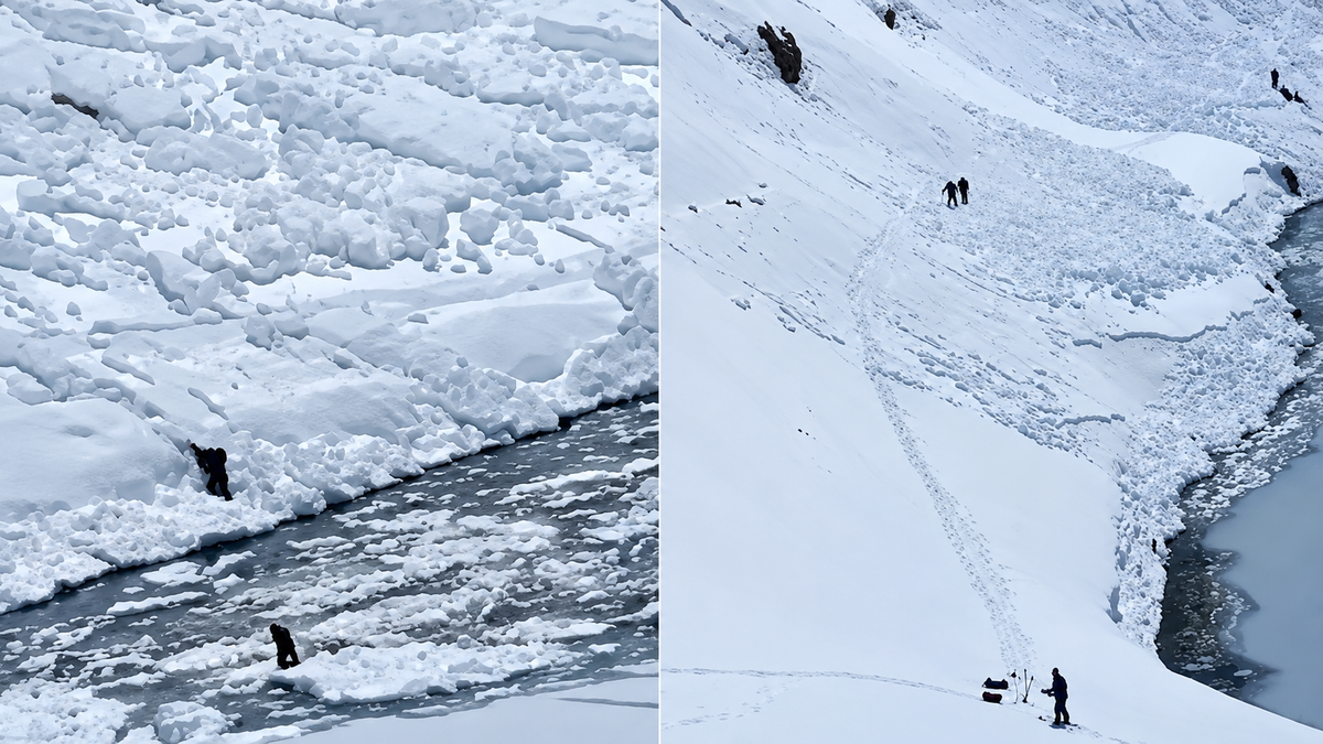 Una avalancha dejó cuatro muertos y cuatro heridos. (Foto: captura