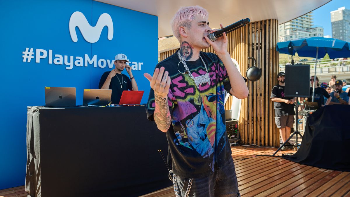 Movistar inauguró la temporada 2025 en Mar del Plata con un show sorpresa de LIT killah