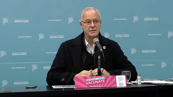 Daniel Gollan: Llevamos cuatro semanas seguidas de baja de casos