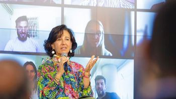 La presidenta del Santander visitó la Argentina y ratificó inversiones por US$ 225 millones