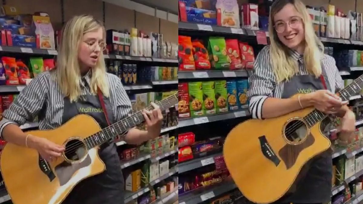 Una empleada de supermercado consiguió un contrato con una discográfica luego de que un cliente la escuchó cantar