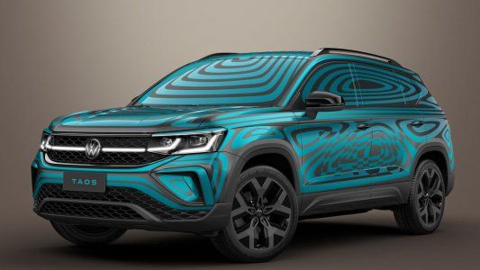 Volkswagen presenta el Taos con un camuflaje vibrante