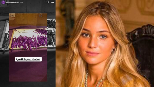 El conmovedor homenaje de los compañeros de la influencer asesinada: Acá debería estar Cata