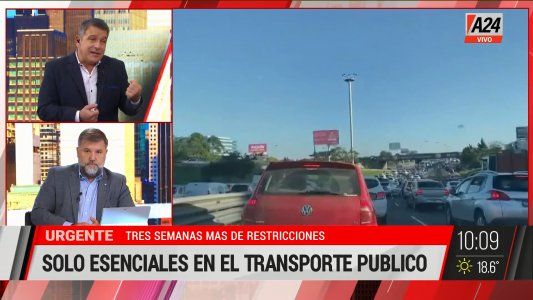 Caos y demoras por los controles de tránsito en la Panamericana y otros accesos a la Provincia