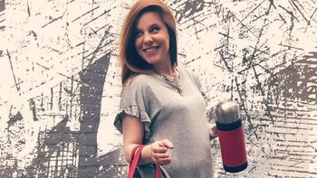 Agustina Kämpfer, a punto de parir, se despidió de la TV: Siento una ansiedad hermosa