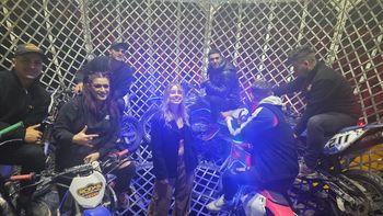 Coti Romero puso en riesgo su vida al participar en el globo de la muerte: el impactante video