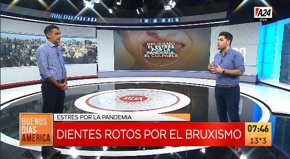 Odontólogos advirtieron que el Covid-19 incrementó el bruxismo