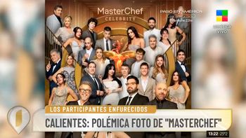 Polémica descontrolada tras la foto oficial de todos los participantes de MasterChef Celebrity