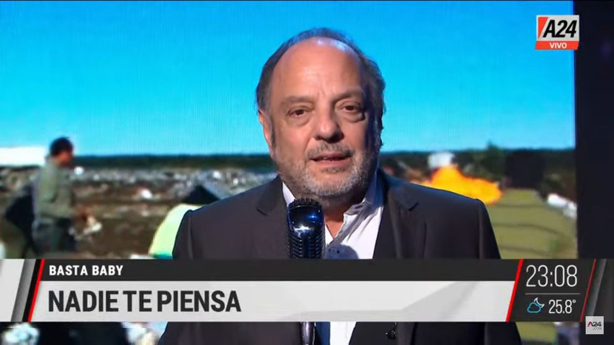Baby Etchecopar sobre la pobreza: Comen primero las ratas