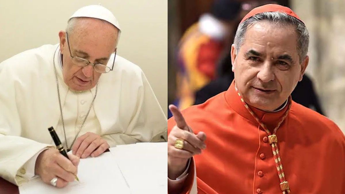 Fin de la polémica. El papa Francisco escribió dos cartas para sancionar a un cardenal rebelde. (foto:A24)