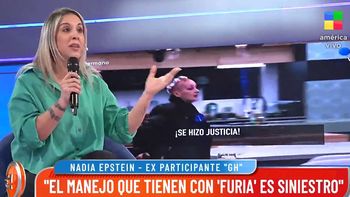 Nadia Epstein, la ex Gran Hermano, arremetió contra Furia: El manejo que tienen con ella es siniestro