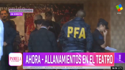 La Policía allanó el teatro donde se accidentó Sergio Denis