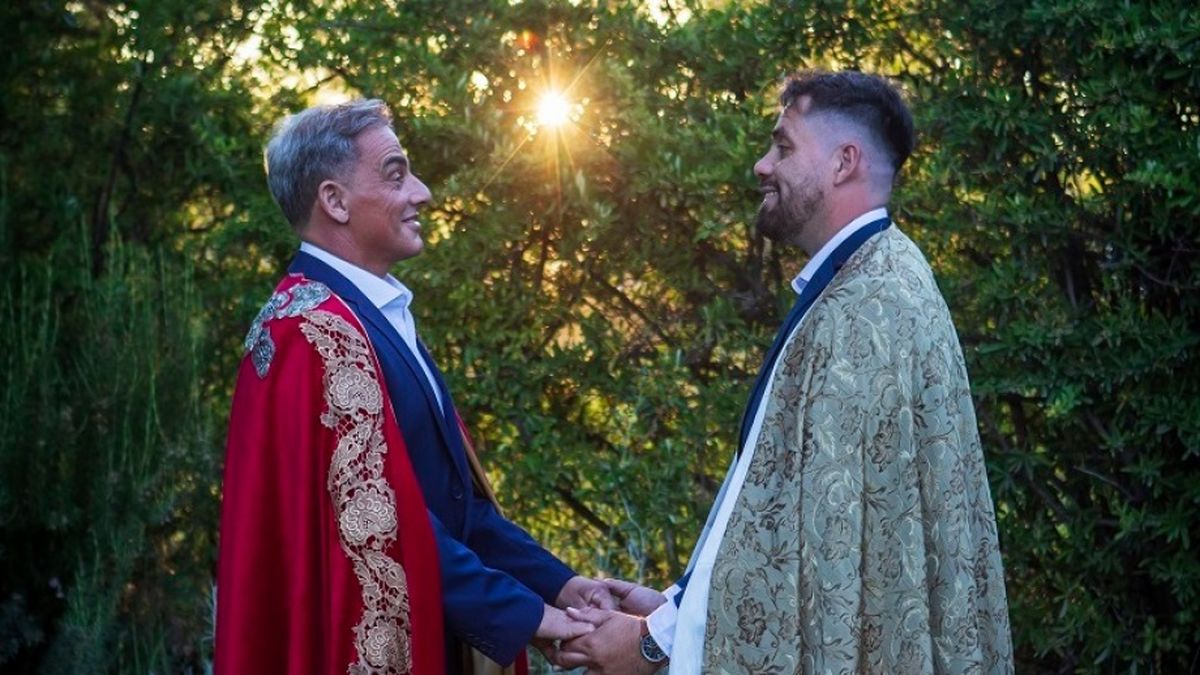 Boda real: Claudio y Nicolás