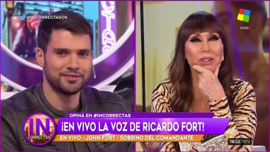 La desopilante imitación de John Fort de su tío Ricardo