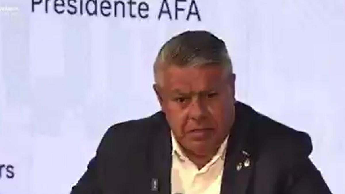 Claudio Chiqui Tapia defendió a los árbitros en medio de la ola de polémicas: Tan malo no es.&nbsp;