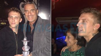 La intimidad del festejo del Polaco por el premio Carlos Gardel