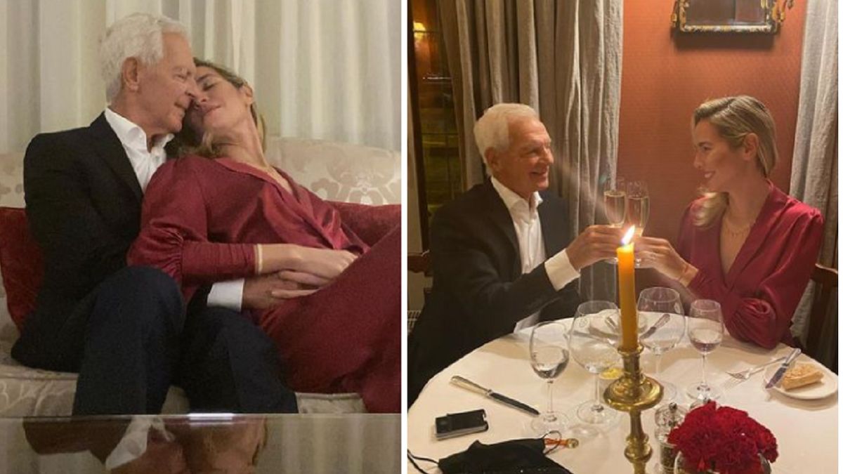 Eduardo Costantini y Elina Fernández celebraron sus dos años de casados