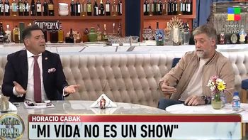 Horacio Cabak regresó a Polémica en el bar y se cruzó con Mariano Iúdica: Mi vida no es un show