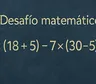 Desafío matemático: no todos logran llegar al resultado correcto