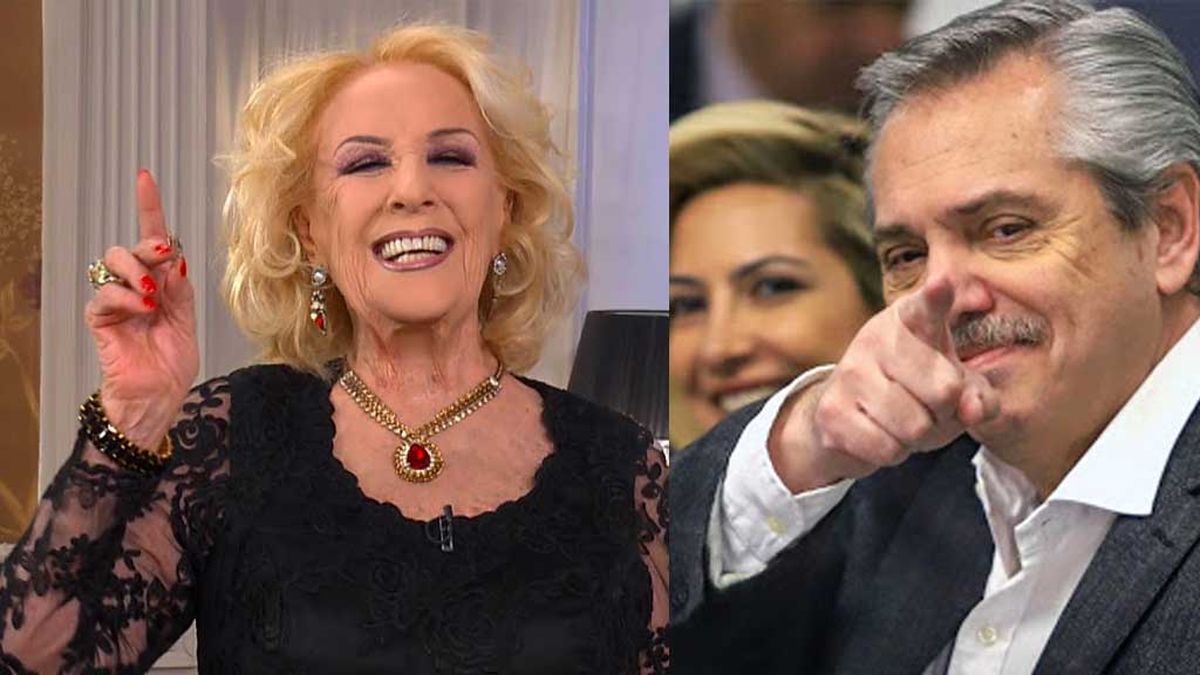 Mirtha Legrand elogió a Alberto Fernández y lo invitó a sus almuerzos