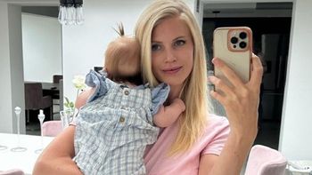Daniela Christiansson festejó los 4 meses de Elle en soledad y entre rumores de crisis con Maxi López
