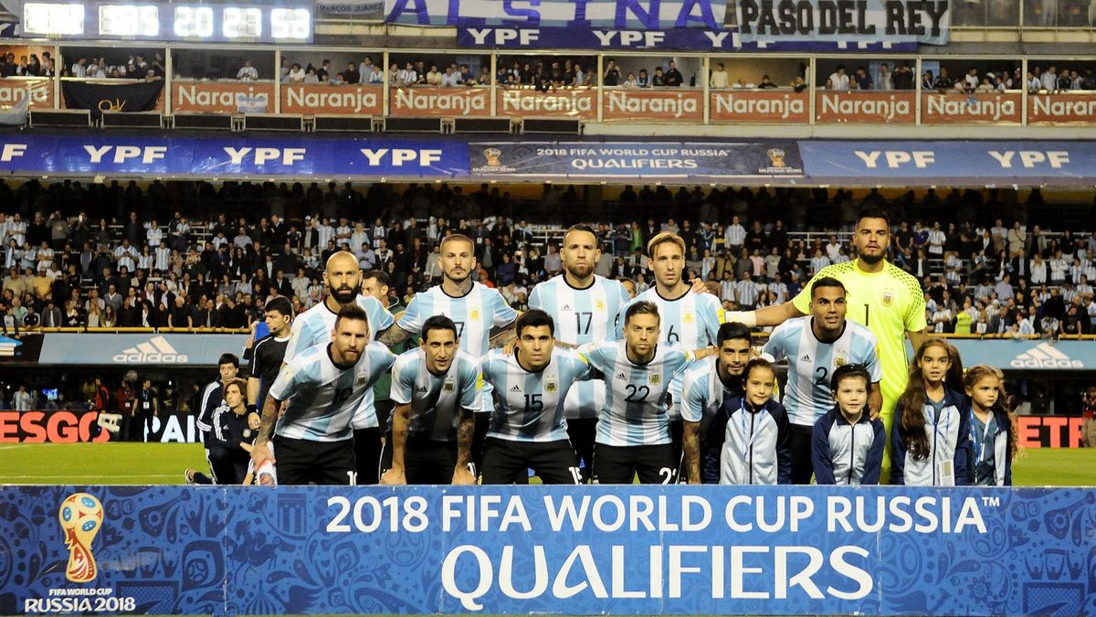 Argentina - Perú en La Bombonera.&nbsp;