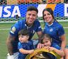Enzo Fernández campeón del Mundial de Clubes: el emotivo festejo con Valentina Cervantes y sus hijos
