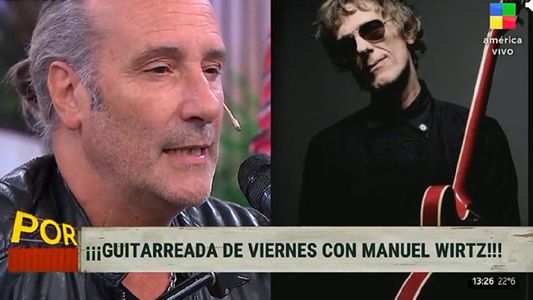 La emoción de Manuel Wirtz al recordar la canción que cantó junto al Flaco Spinetta