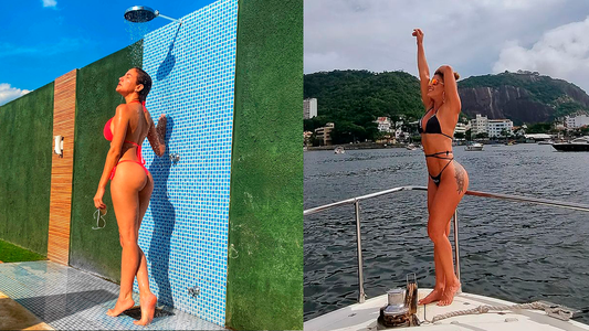 Las cuarentonas que encienden las redes sociales: Gi Britos y Malala Olitte al destape