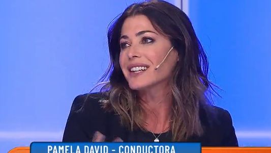 Pamela David visitó Intrusos y contó por qué dejó la televisión