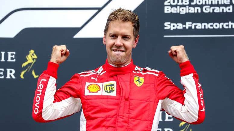 Fórmula 1: Vettel ganó el Gran Premio de Bélgica y le recortó diferencia a Hamilton