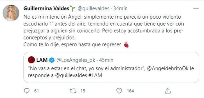 la pelea de Pampita con Guillermina Valdes